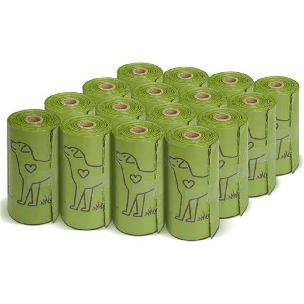 Dog poop bags 240 count strong leakproof pet waste bags for dogs and cats cleanu